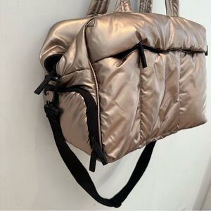 CALPAK Luka Duffel in Metallic Gold